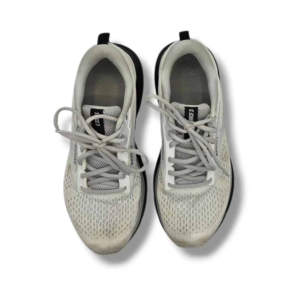 Brooks Trace 3‎ Sneakers Womens 8 White Track Road Running Shoes